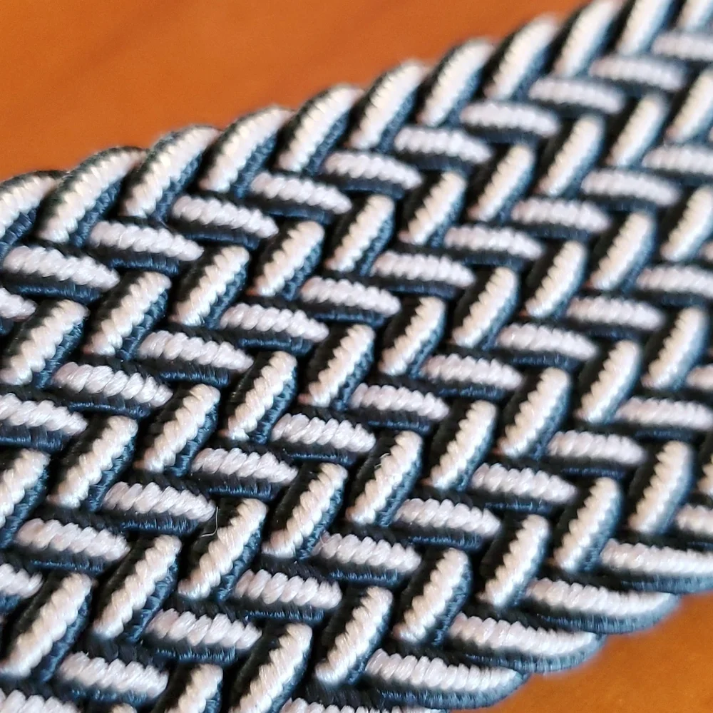 Dockers JAEI Braided Stretch Belt Size L (38-40)